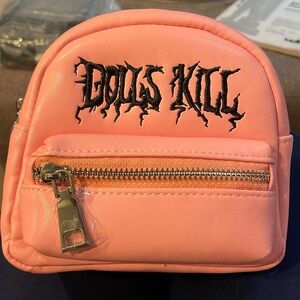 Dolls Kill Mini Backpack NWT